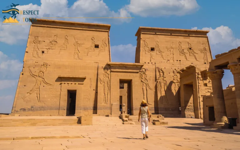 Monuments of Isis Egyptian God