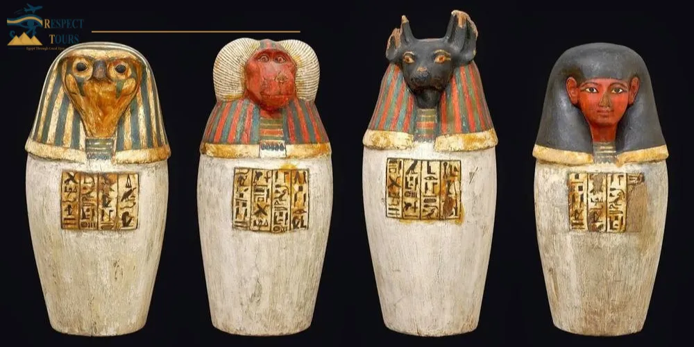 What Four Gods Were Associated with the Canopic Jars