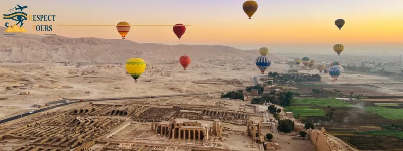 Hot Air Balloon Luxor, Egypt