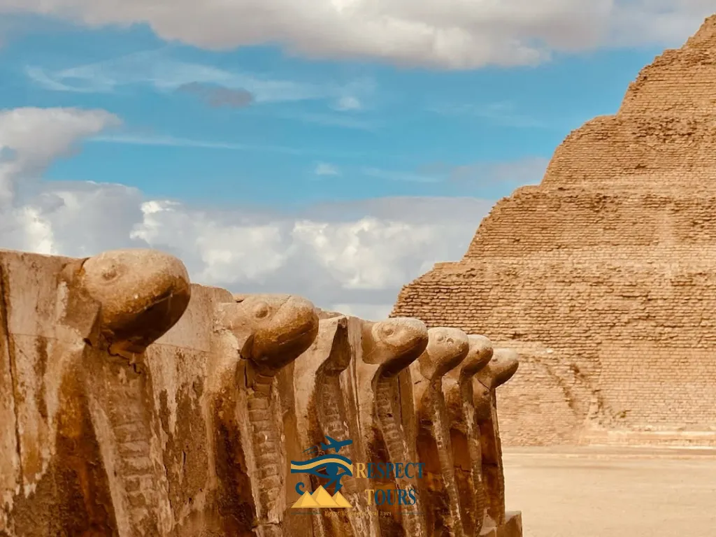 Behind Nile Cobra In Egyptian Tales