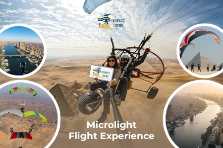 Microlight Flight Experience: Sightseeing Tour Over Cairo & the Pyramids
