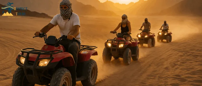 Dahab Safari: Desert Safari with Quad Bike & Bedouin Dinner