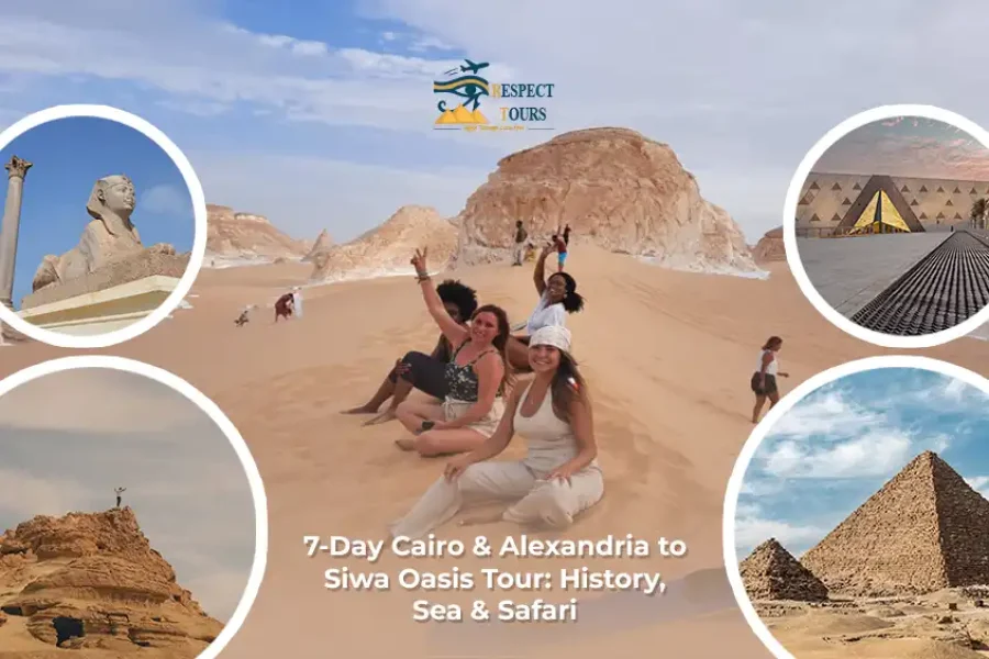 ​​7-Day Cairo & Alexandria to Siwa Oasis Tour