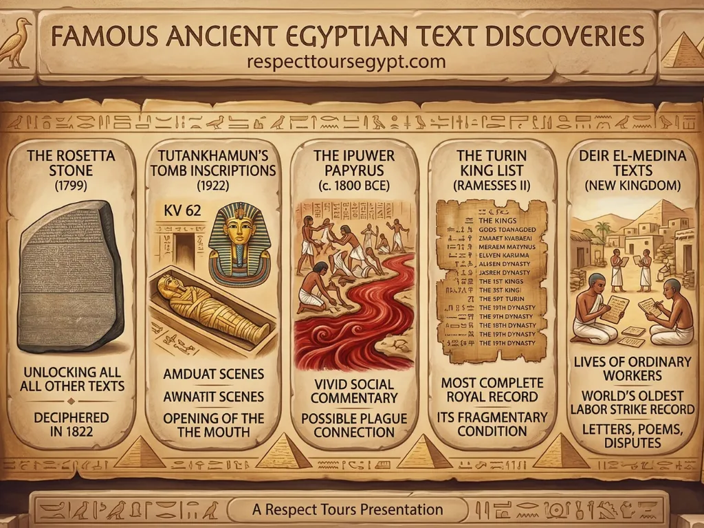 Ancient Egyptian Texts: The 4,400-Year-Old Words Still Carved in Stone 2 Ancient Egyptian Texts