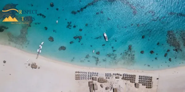 Orange Bay Boat Trip from Hurghada