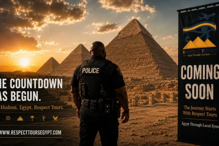 EXCLUSIVE | Eric Hudson Explores Egypt as Respect Tours’ Guest
