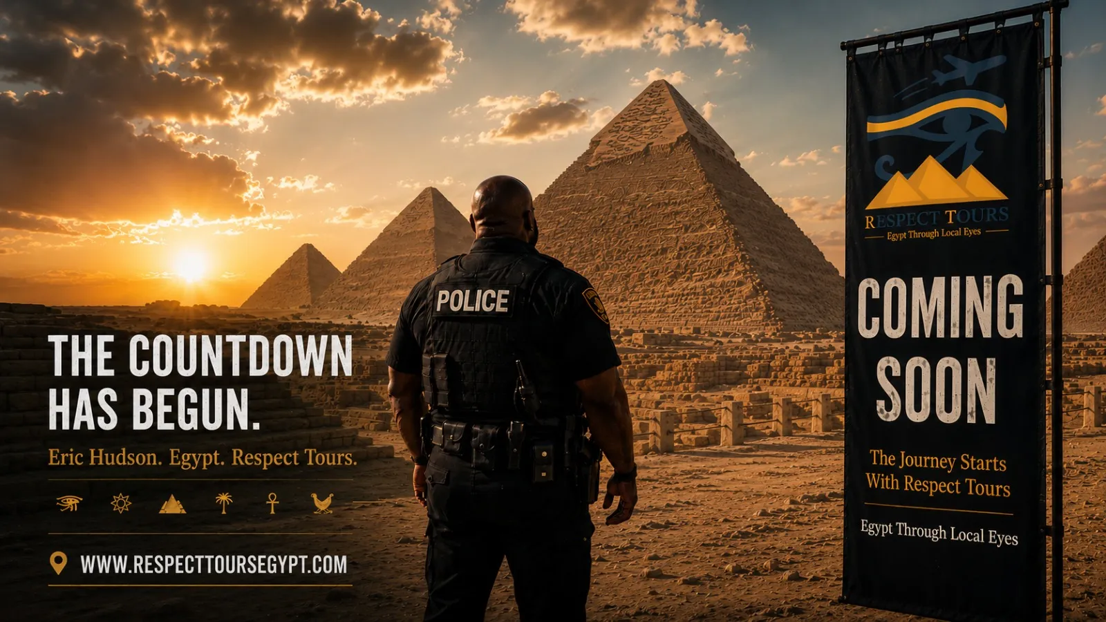 Eric Hudson Is Coming to Egypt, and Respect Tours