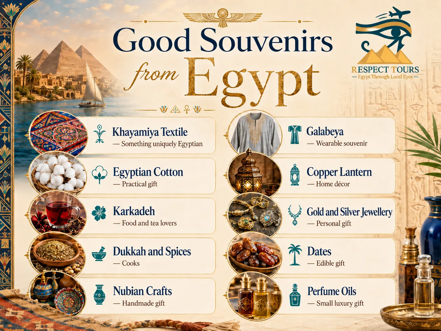 Good Souvenirs from Egypt 15 Authentic