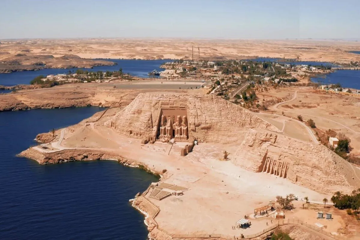 The Great Temple of Ramses II at Abu Simbel