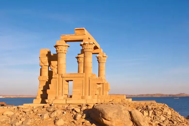 Temple of Kalabsha at New Kalabsha on Lake Nasser